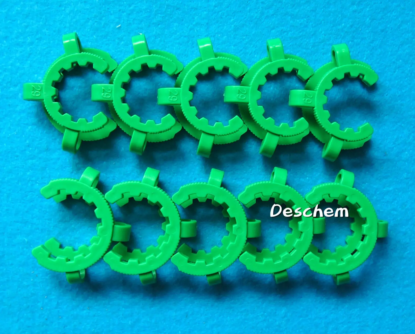 29#,Laboratory Plastic Clamp Clip 29/32(29/42) Glass Ground Joint,10pcs/lot
