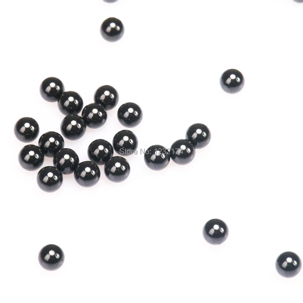 2mm Silicon Nitride Ceramic Ball Si3N4 Grade G5  100PCS/Lot  used in Bearing,Pump, Valve ball, linear slider