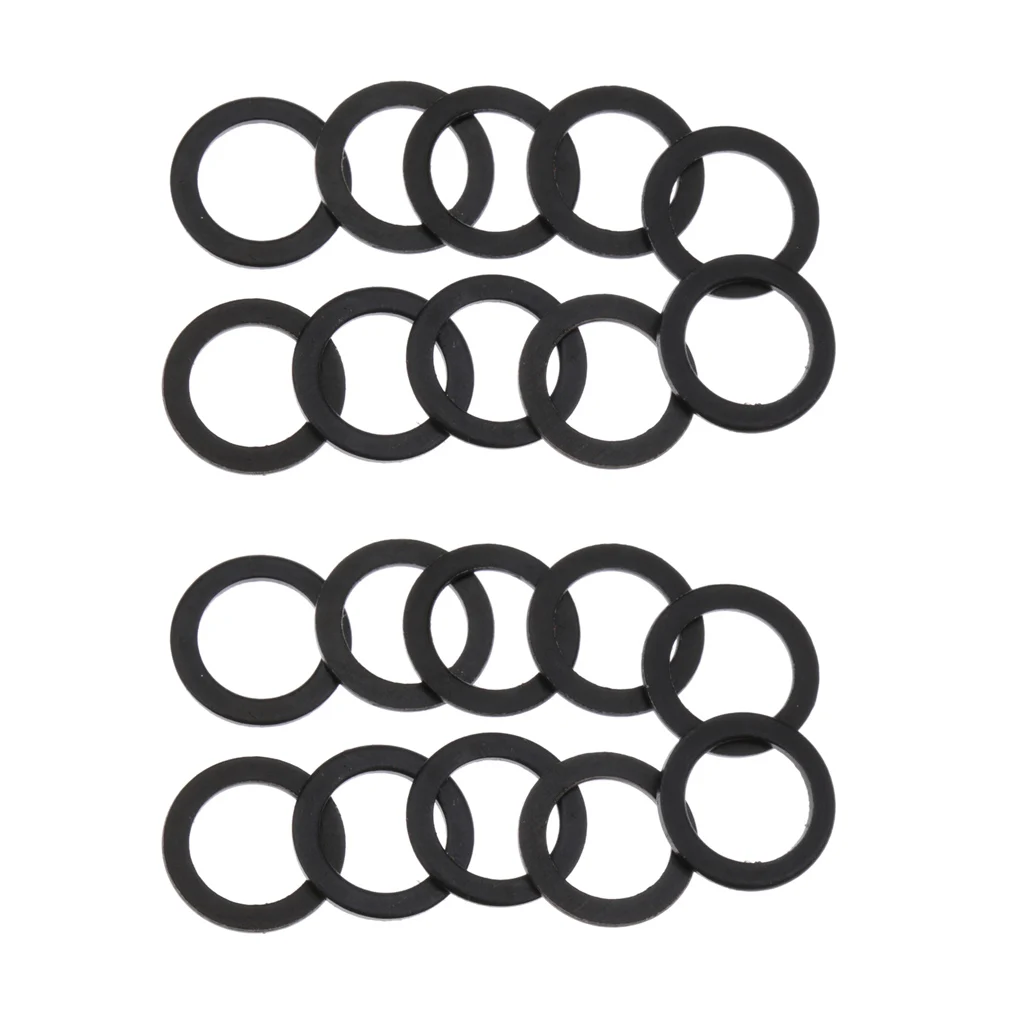 20pcs Metal Truck Washers Speed Rings Skateboard Longboard Parts Men Women Outdoor Skateboarding