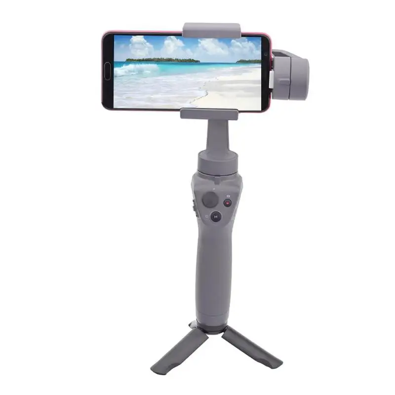 ALLOYSEED Mini Tripod Stand For Phone Handheld Gimbal Stabilizer Accessories Base Tripod For DJI OSMO Mobile 2/Zhiyun Smooth 4