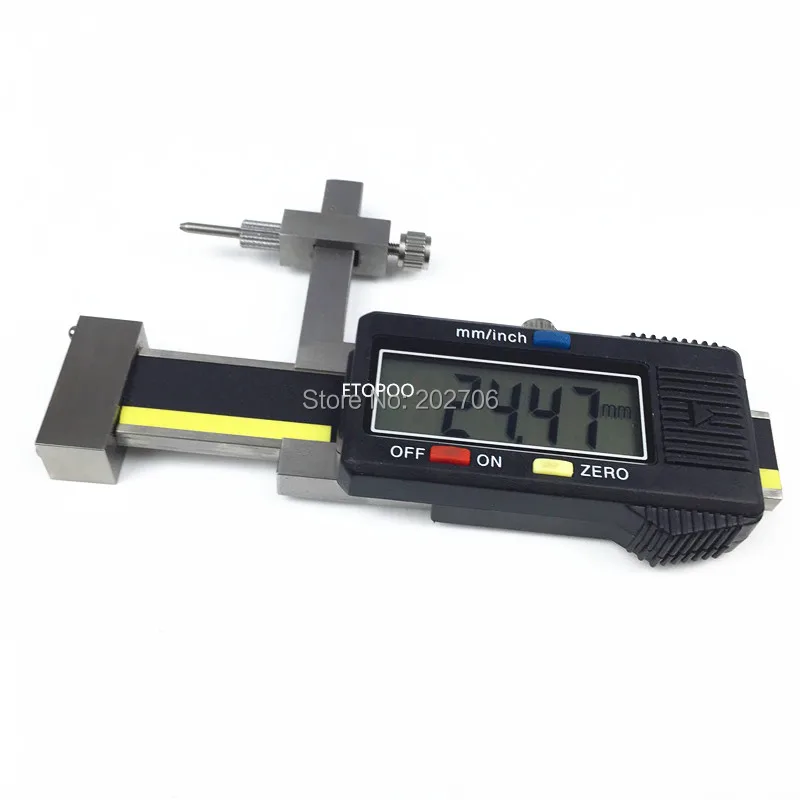 -10mm +10mm Three Points Digital Step & Gap Gauge Three Half Balls Three Balls Measuring Surface Digital Step Gap Gauge caliper