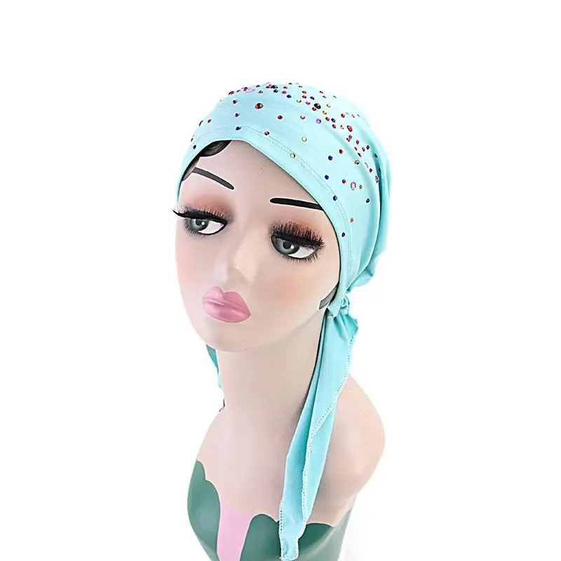 Cappelli femminili musulmani per le donne foulard stampa turbante chemioterapia Wrap Caps per le signore ragazze cancro chemio cappelli Bonnet Femme nuovo