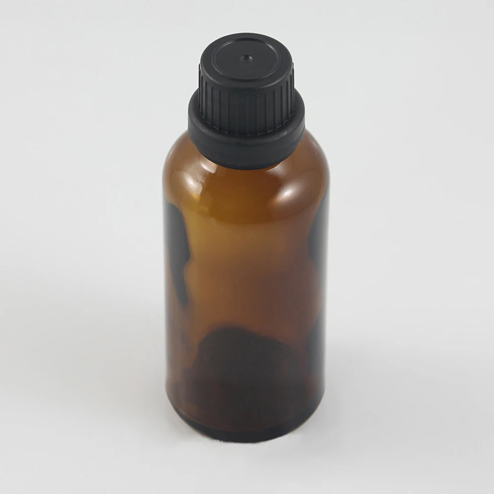 

Empty makeup packaging 50 ml essential oil bottle amber glass container, essential oils packaging 50ml