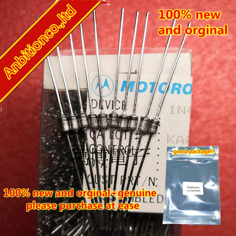 20pcs 100% new and orginal 1N4731 1N4731A 1W 4.3V Voltage regulator diode in stock