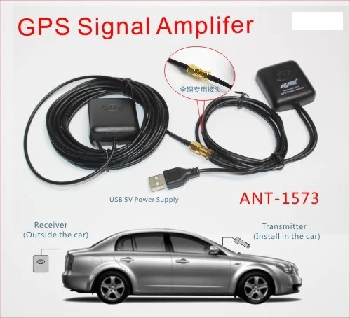 Universal 5V Car GPS navigation car antenna signal amplifier Report gps antenna and transmitter Car GPS antenna amplifier