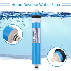 50/75/100/125/400GPD Home Kitchen Reverse Osmosis RO เมมเบรนเครื่องกรองน้ำระบบกรองน้ำเครื่องฟอกอากาศดื่ม Treatment