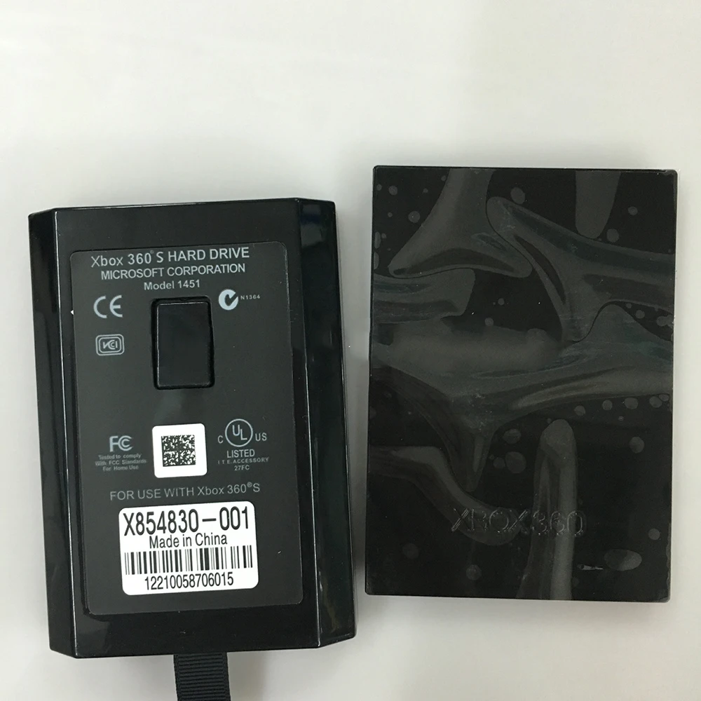 Per Xbox 360 Slim Interno Hard Drive Enclosure Disk HDD Caso Borsette Nero