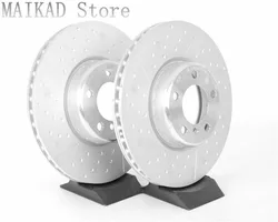 1 pair/2PCS Front brake disc Set for BMW F30 F31 F34 F35 316i 320i 328i 335i 316Li 320Li 328Li 335Li 316d 318d 320d 34106797602