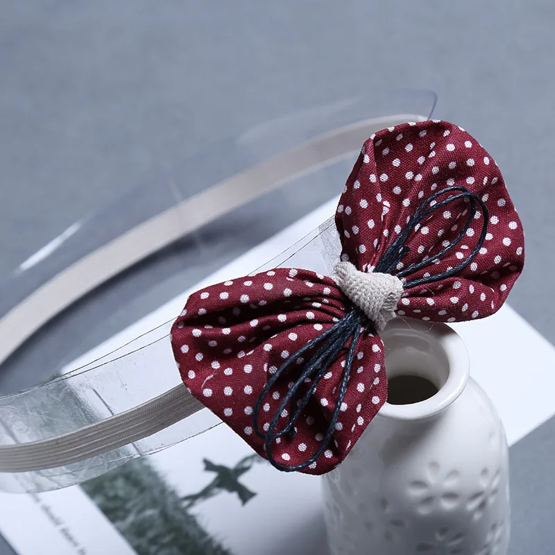 2017 Hàn Quốc phụ kiện tóc trẻ em tóc bow headbands kẹp tóc l đáng yêu ban nhạc đầu tóc barrette clips 2 màu sắc mũ nón