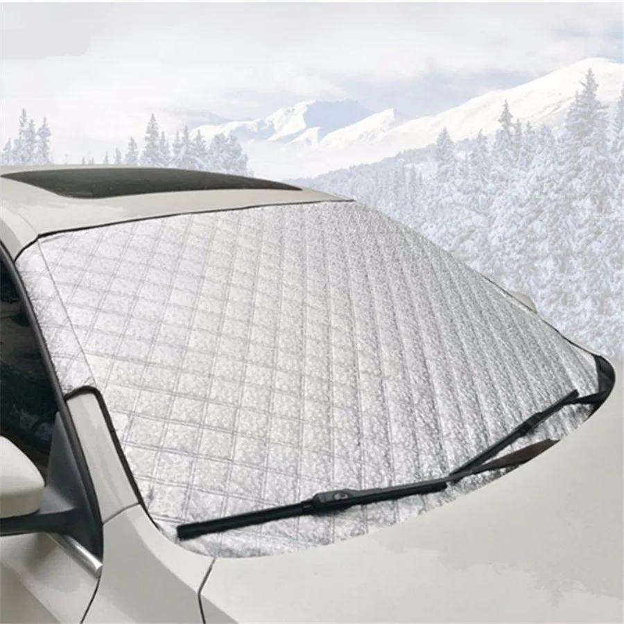 Car Front Windshield Snow Cover Protector Summer Anti-UV High density PVC Waterproof  Dust-proof