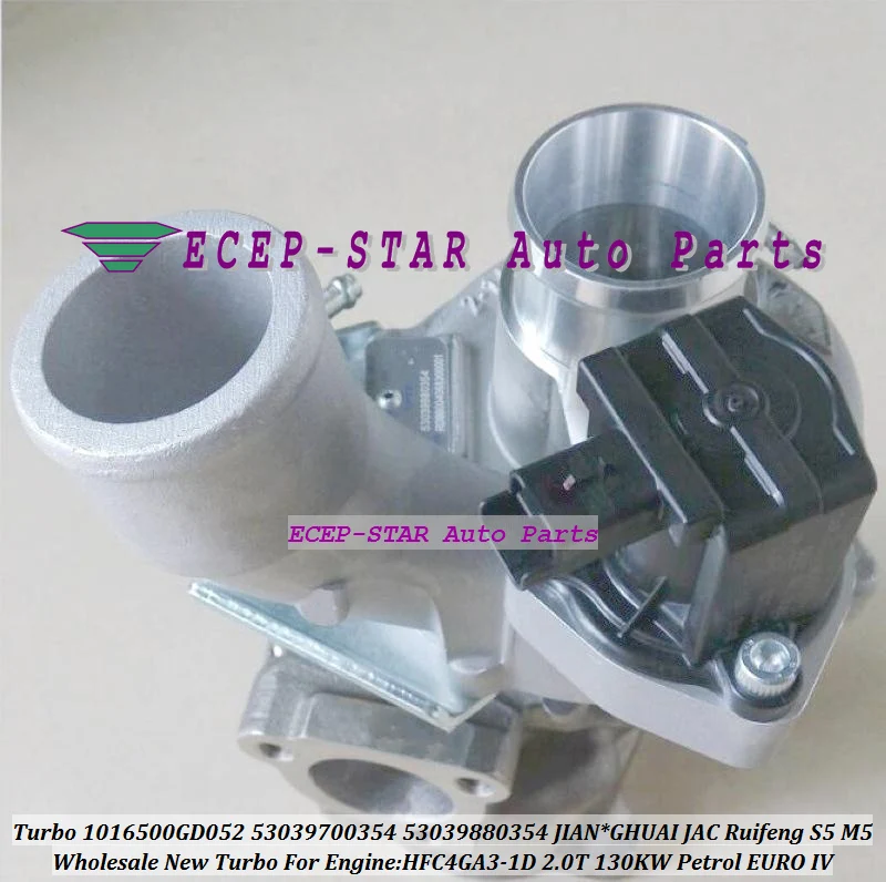 Turbo K03 1016500GD052 53039700354 53039880354 Turbocharger For JIANG*HUAI For JAC Ruifeng S5 M5 HFC4GA3-1D 2.0T 130KW EURO IV