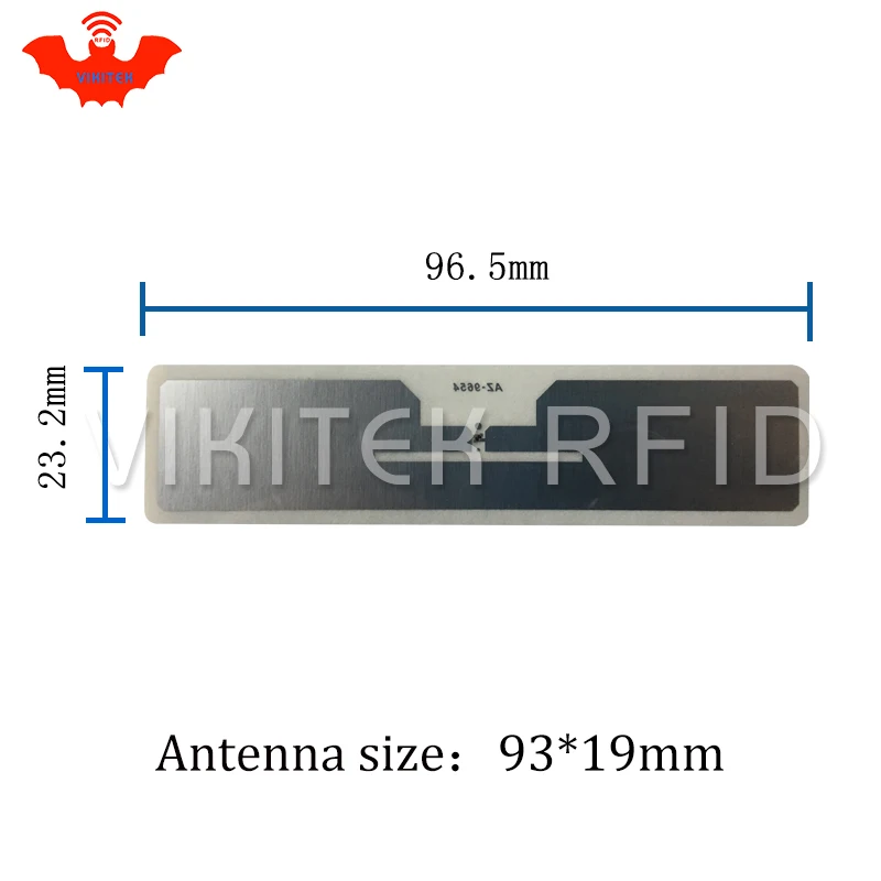 car windshield UHF RFID tag customizable adhesive 860-960MHZ Higgs3 EPC C1G2 ISO18000-6C can be used to RFID tags and label