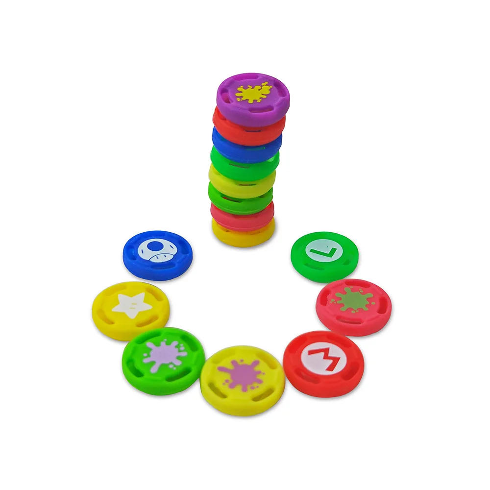 8 шт., колпачки для джойстика для Nintendo Switch Joy-Con