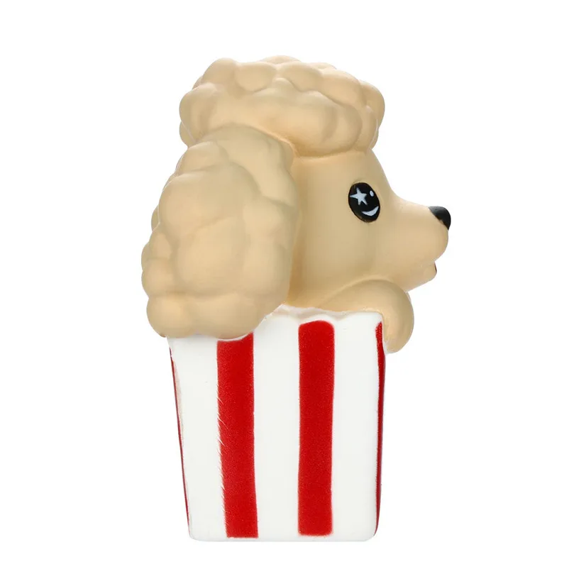 Toys 2019 Cute Popcorn Dog Squishy Slow Rising Scented Soft Squeeze Toy Stress Relief Original Package Funny for Kid Gift Toy