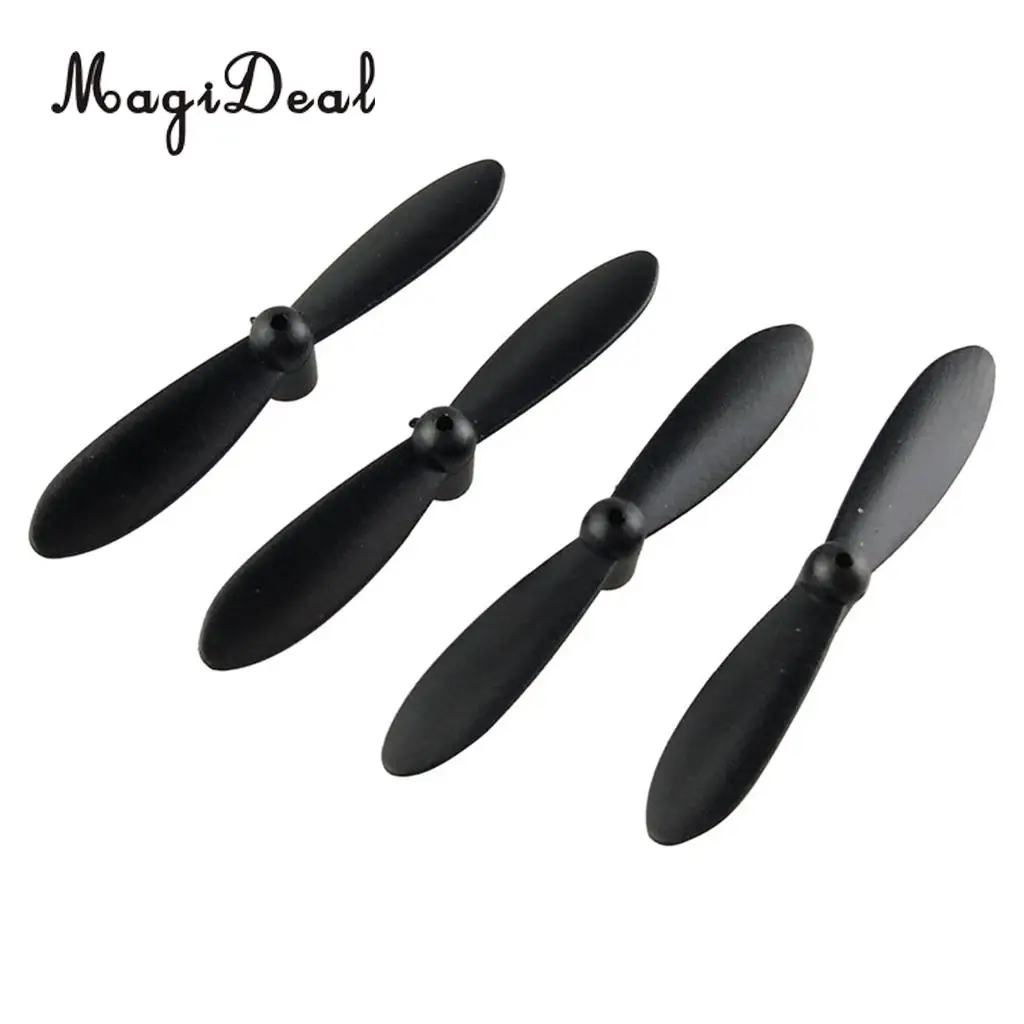 20Pcs Propeller Set Airscrew Replacement for Cheerson CX 10 Mini Drone Quadcopter Helicopter RC Accessories Black