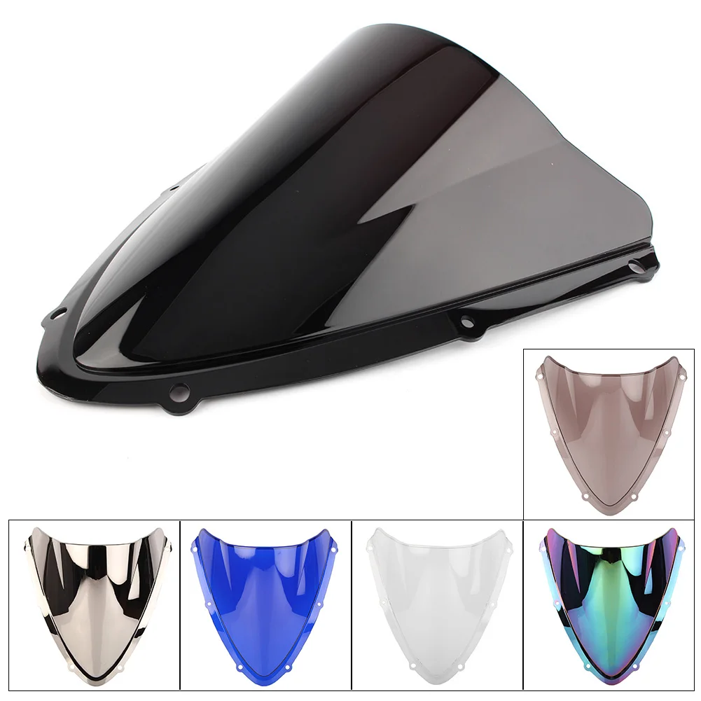 Motorcycle Windscreen Double Bubble ABS Windshield For Suzuki GSXR600 GSXR750 GSXR 600 750 K8 K10 2008 2009 2010