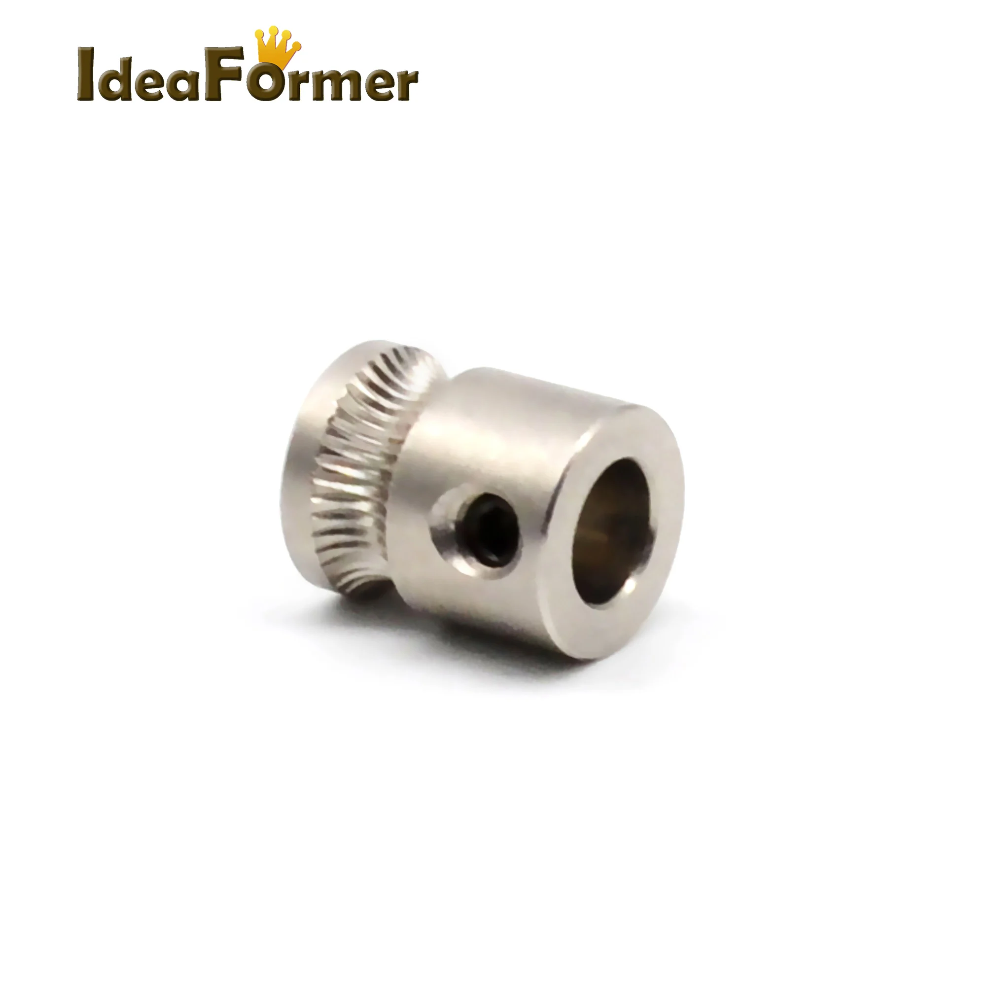 2pcs 3D Printer MK7/MK8 Extruder V-Groove Drive Gear Bore 5mm Stainless Steel Wheel For MK Extruder 1.75mm&3.0mm Filament