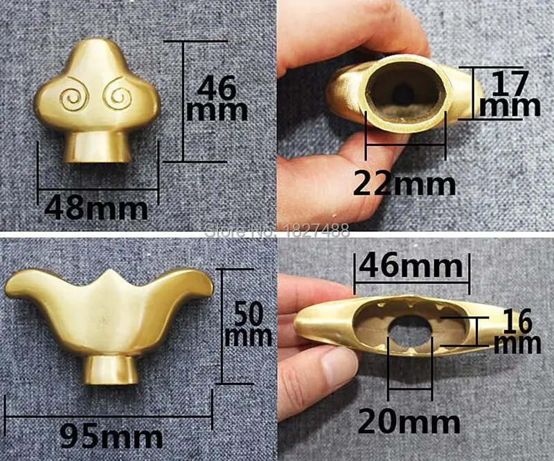 A Set High Quality Chinese WuShu/TaiJi Sword Fitting Copper Guard TaiChi Jian Sword DIY Accessories