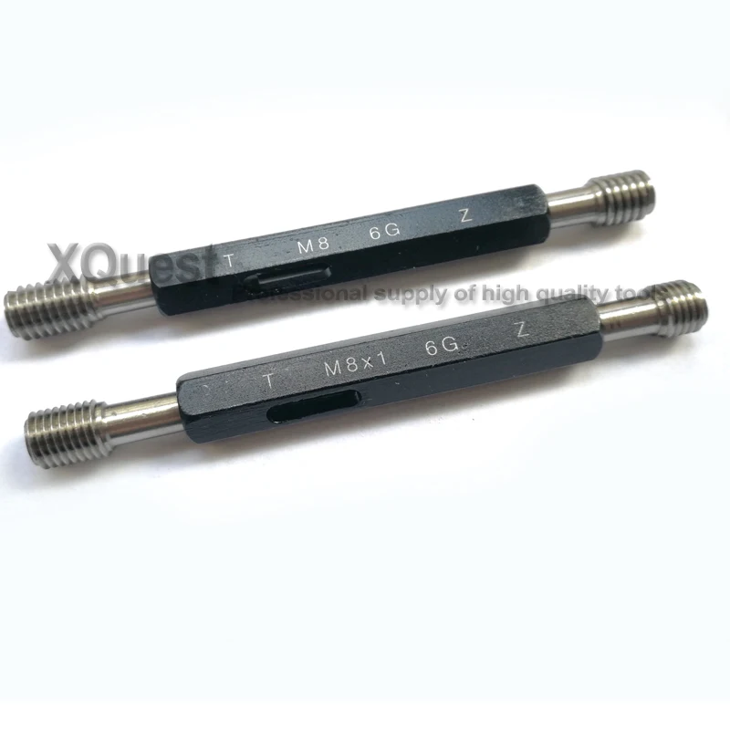 Imagem -04 - Calibre de Rosca Fina 6g Medidor m1 M1.2 M1.4 M1.6 m2 m3 m4 m5 m6 m8 M10 M12 X1.5 X1.25 x1 X0.5 t z