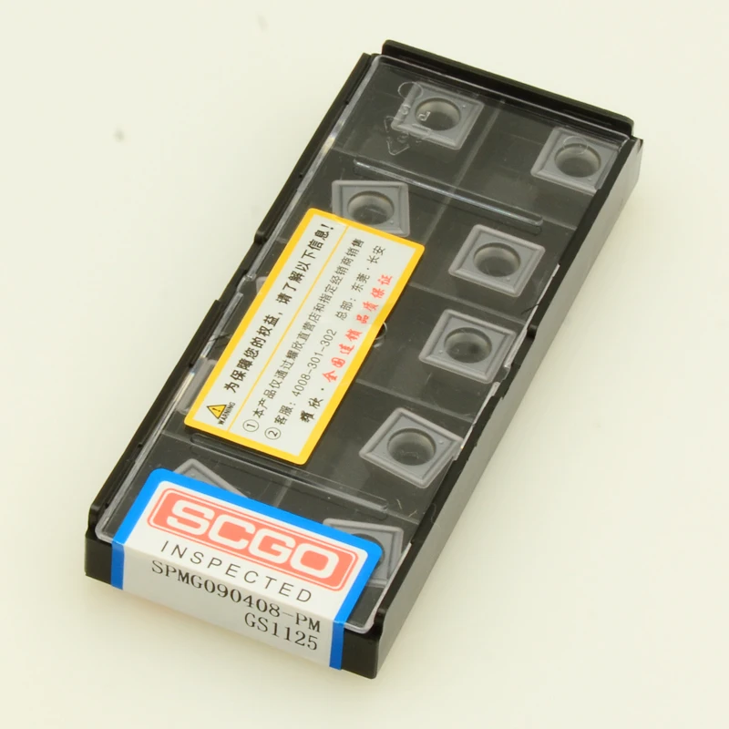 SPMG060204 SPMG07T308 SPMG090408 SPMG110408 U drill carbide inserts for high speed drill and rapid drill stainless steel hole