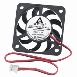 10 Pieces LOT Gdstime 4cm 40x7mm 4007 5V 12V 2Pin Dupont 40mm DC Radiator Cololer Cooling Fan