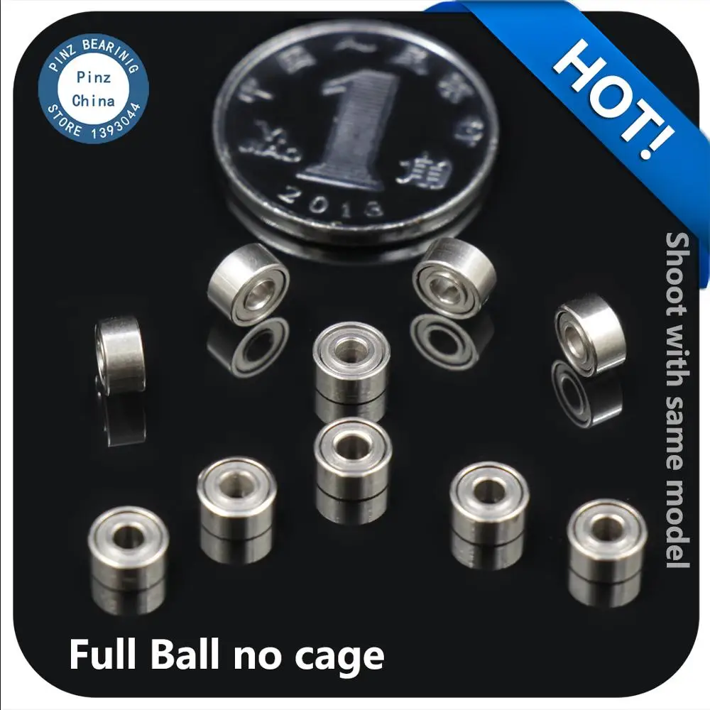 10PCS MR74ZZ L-740ZZ 4*7*2.5 mm Miniature bearing Toy model high speed motor tool bearing