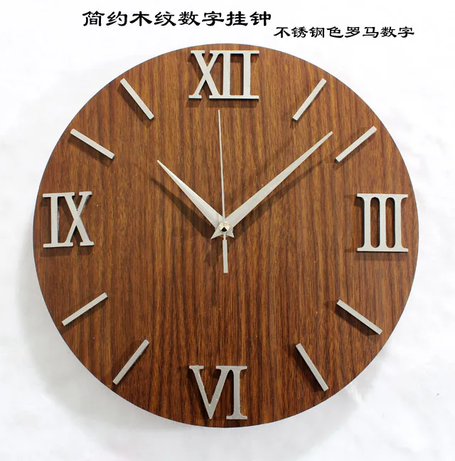 

12" Brief Chic Type Wall Clock Quartz Digital Needle Clocks for Home Decor Bar Coffee Shop Display Wall Clock Watches