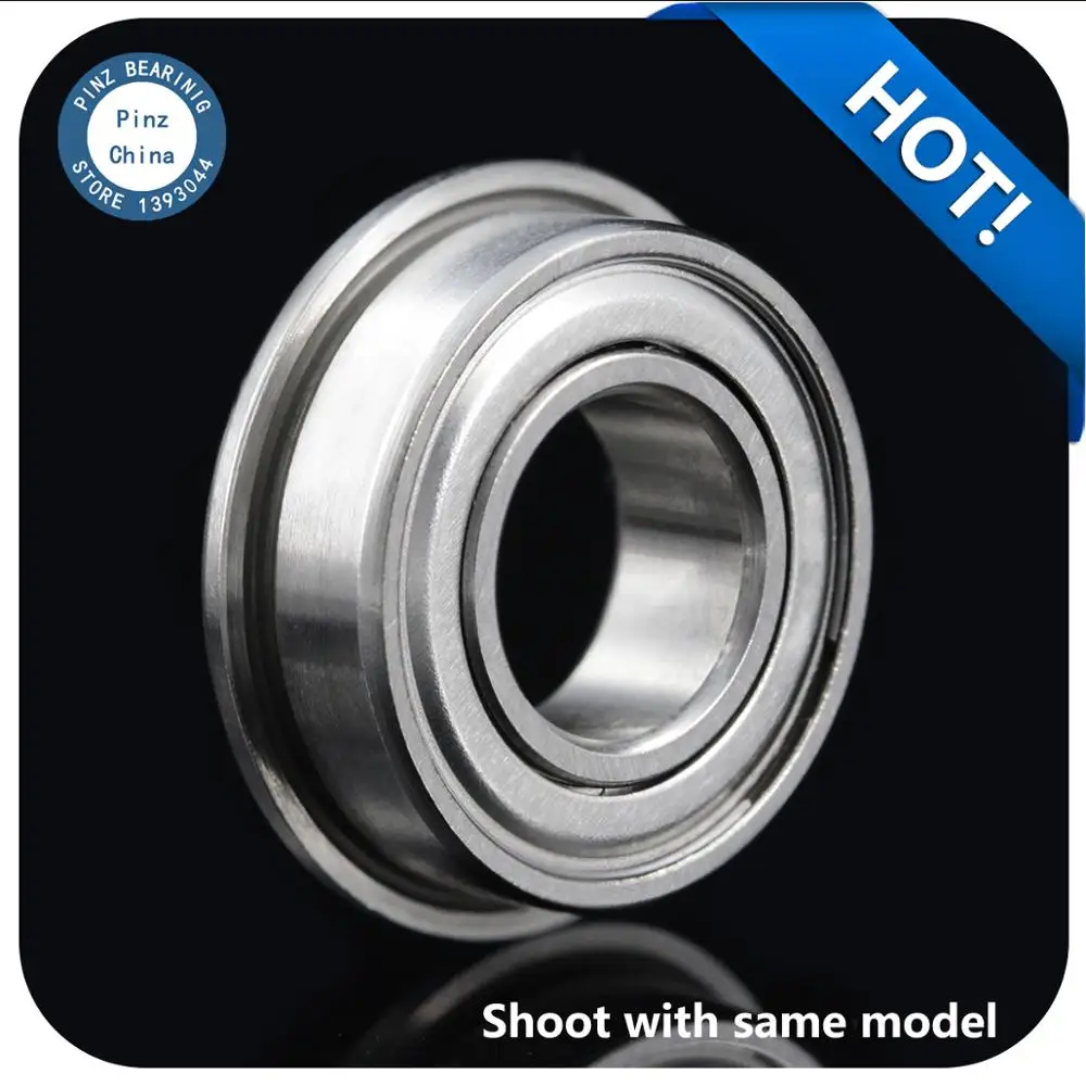 

10PCS F606ZZ LF-1760ZZ 6*17*6 mm flange bearing Miniature flangebearing Flange Deep Groove Ball Bearing