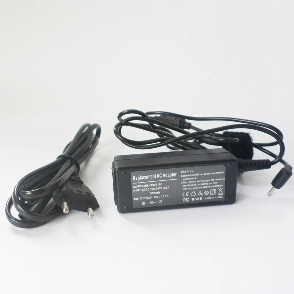 New 19V 2.1A 40W AC Adapter Charger For Asus PC 1005H 1001P 1005P 1008P 1016P 1018P 1215P EXA0901XH EXA0901XA AD6630 2.3mm*0.7mm