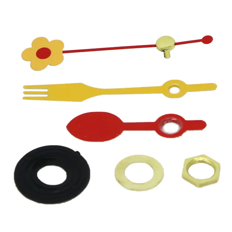 5 sets DIY Wall Quartz Clock Movement Pointer Hands Repair Tool Part Kit Replacement A