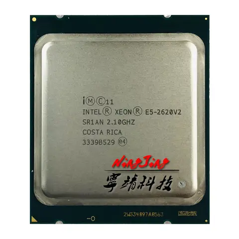 Intel-procesador Xeon E5-2620V2 E5 2620v2 E5 2620 v2, CPU de seis núcleos y 12 hilos, 2,1 GHz, 15M, 80W, LGA 2011