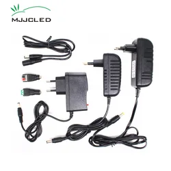 Zasilacz 12 V 2A 3A 1A transformator 220V 12 V AC DC LED 12 V Adapter 5A 4A sterownik LED 110V 230V 240V do taśmy LED