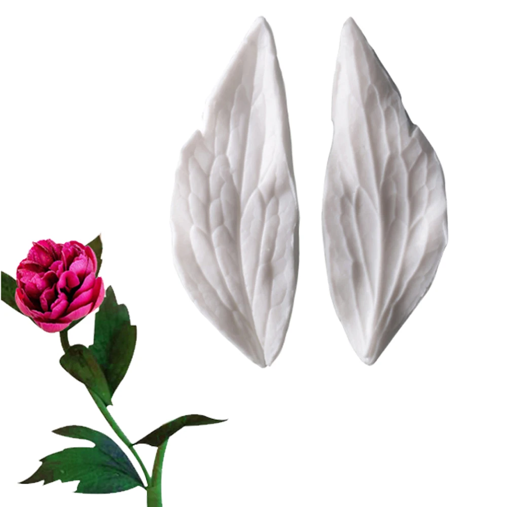 Peony Leaf Petals Silicone Mold Cake Decorating Fondant Cake Decorating Tools Sugar Resin Water Paper Clay Flower Mould M2152