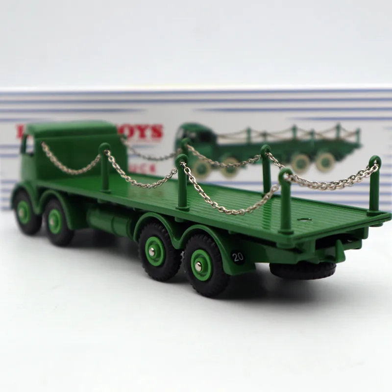 Atlas Dinky Supertoys 체인이 있는 Foden 트럭, 민트 박스 다이캐스트 모델 컬렉션, 자동차 장난감, 자동차 선물, No.905