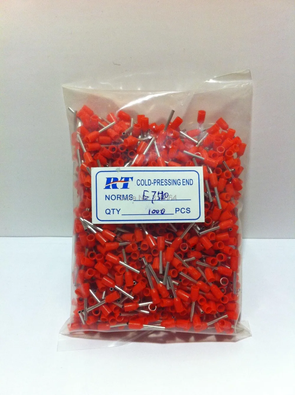 E7510  20 AWG 0.75mm2 bootlace Ferrules for  wire Tubular terminal connector image 5
