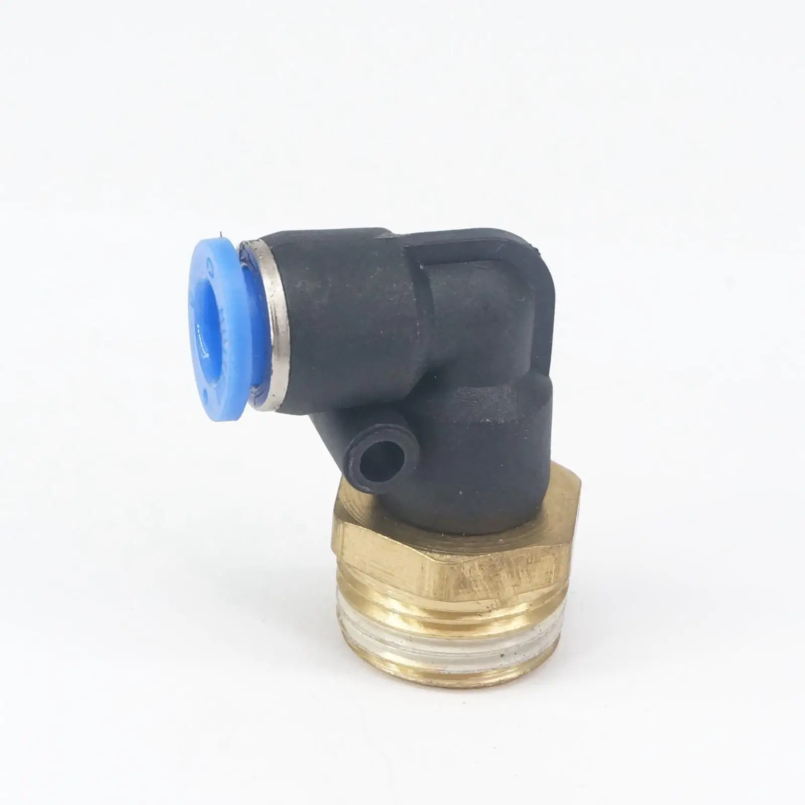 

1/2" BSP Male to Fit Tube O/D 8mm Pneumatic Elbow Push In Connector Union Quick Release Air Fitting Plumbing