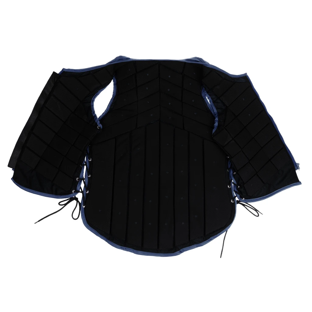 Volwassenen Kinderen Paardensport Beschermende Vest Paardrijden Vest Body Protector Veiligheid Vest Donkerblauw