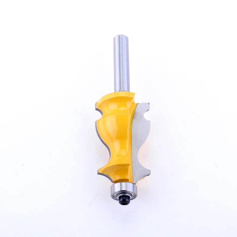 1 PC 8mm Schacht Architectonische Hardmetaal Molding Router Bit Trimmen Hout Frees voor Houtwerk Cutter Power Tools