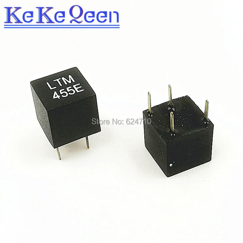 LTM455EU CFTM455E CFU455E LTM455E 2+2 DIP-4 455KHZ Ceramic filter for communication signal relay