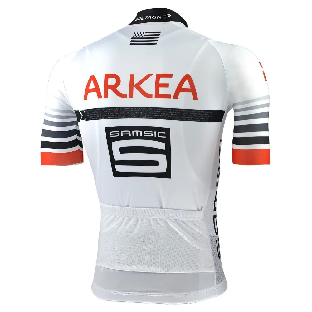 2019 ARKEA SAMSIC TEAM Men's Only Cycling Jersey Short Sleeve Bicycle Clothing Quick-Dry Riding Bike Ropa Ciclismo