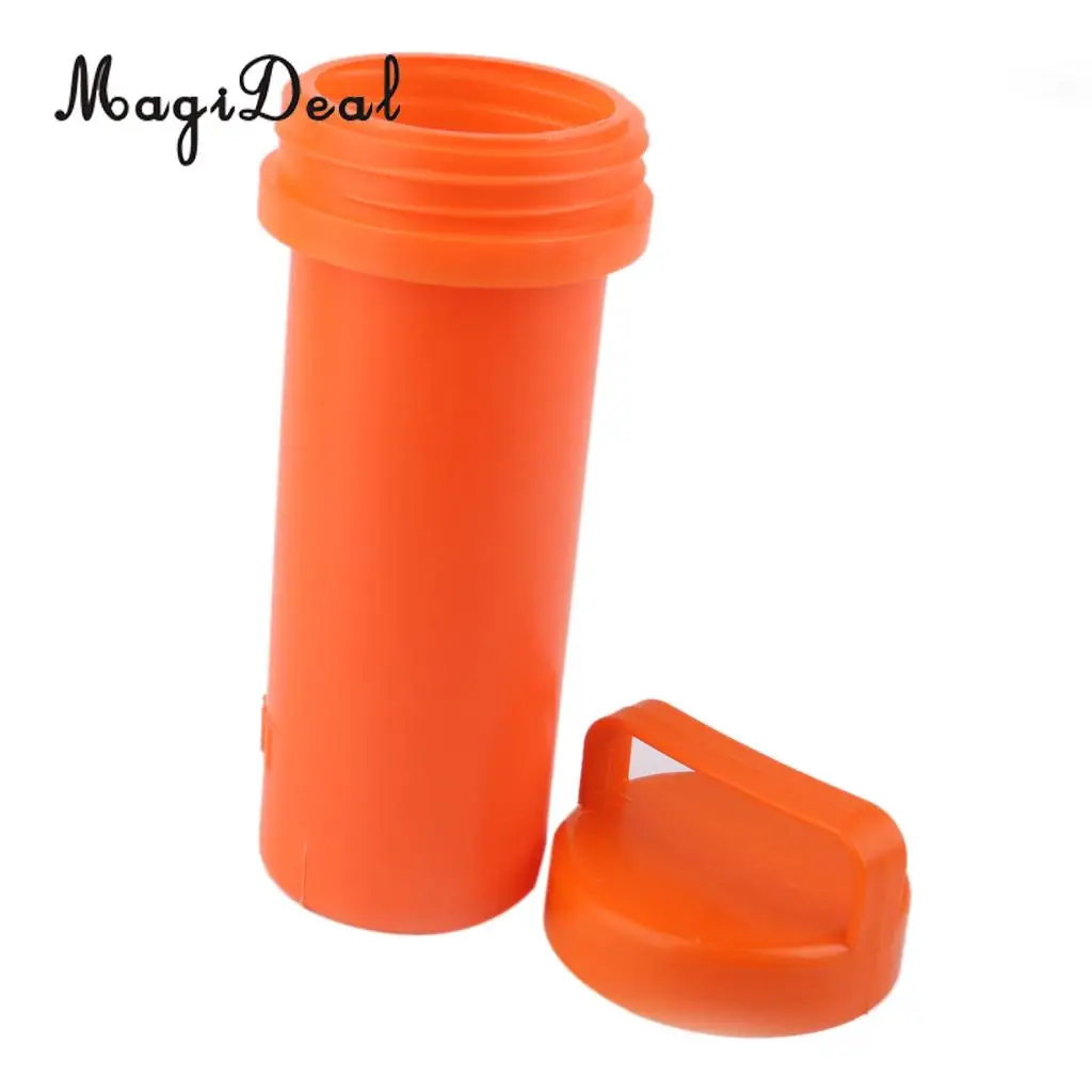 MagiDeal Kit de reparación duradera marina, cubo contenedor para Kayak, bote de goma inflable, naranja, accesorios para bote Yatch