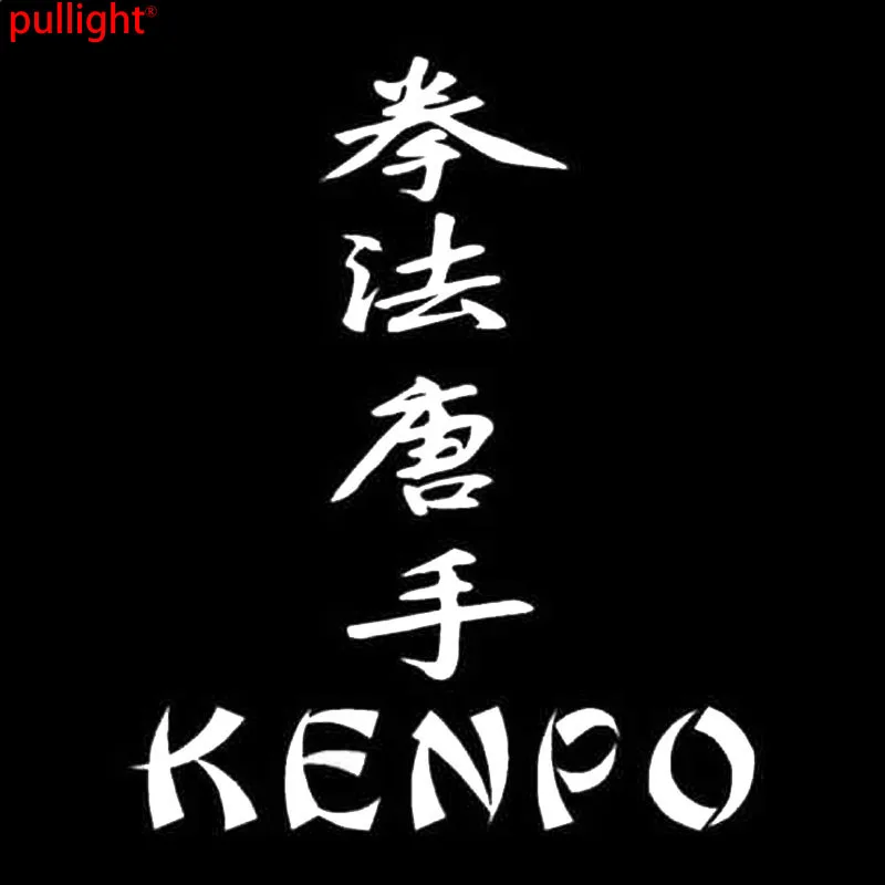 Cool Pattern Kenpo Japanese Character Fun Window Bumper Novel JDM Drift Vinyl Sticker