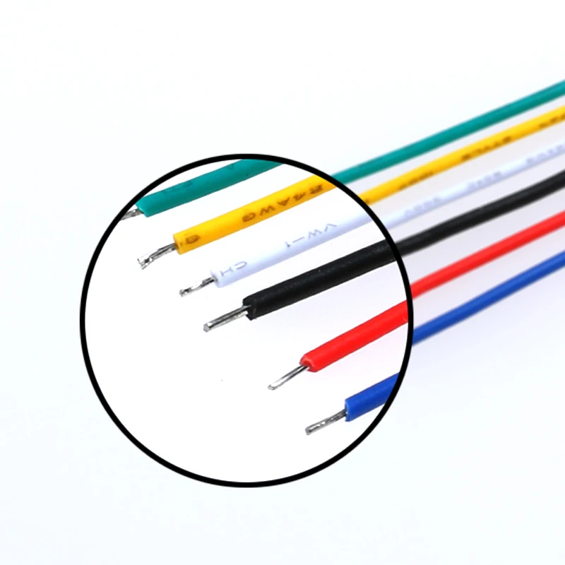 130PC 24AWG Breadboard Jumper Cable Wires Kit Tinning Double Tinned Component Pack Colorful 13 Types 10 Pcs each 5CM 8CM 10CM