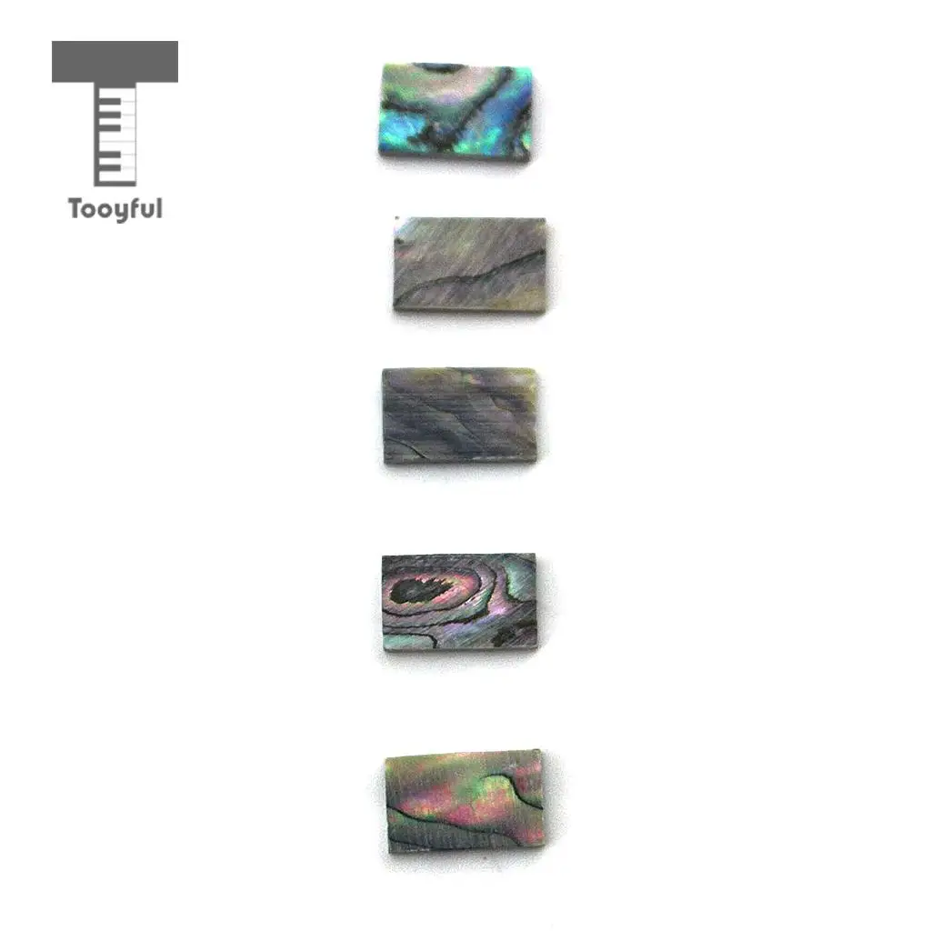 10 шт. 13x8x2 мм оболочка инкрустация материал гриф в горошек для гитары мандолина, банджо гриф запасные аксессуары