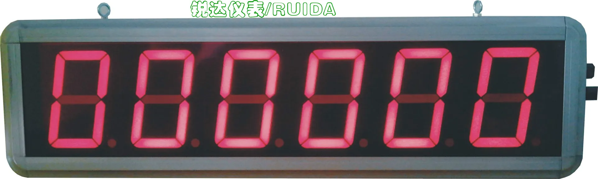 Supply 6 large screen LED digital display electronic length measuring instrument, meter counter and length counter.