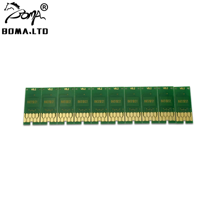 BOMA.LTD Ink Cartridge Chip For EPSON Workforce Pro T8651 T8651XXL Black WorkForce WF- M5690 M5190 M5191 M5193 M5693 Printer