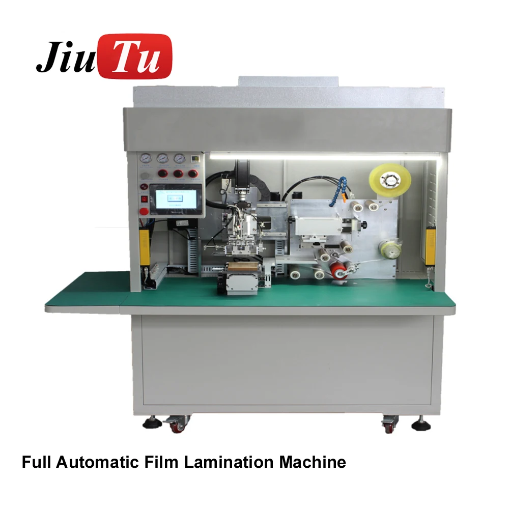 Jiutu Automatic Film Laminating Machine For iPhone Samsung OCA Polarizer Apply On LCD Screen Fast Speed