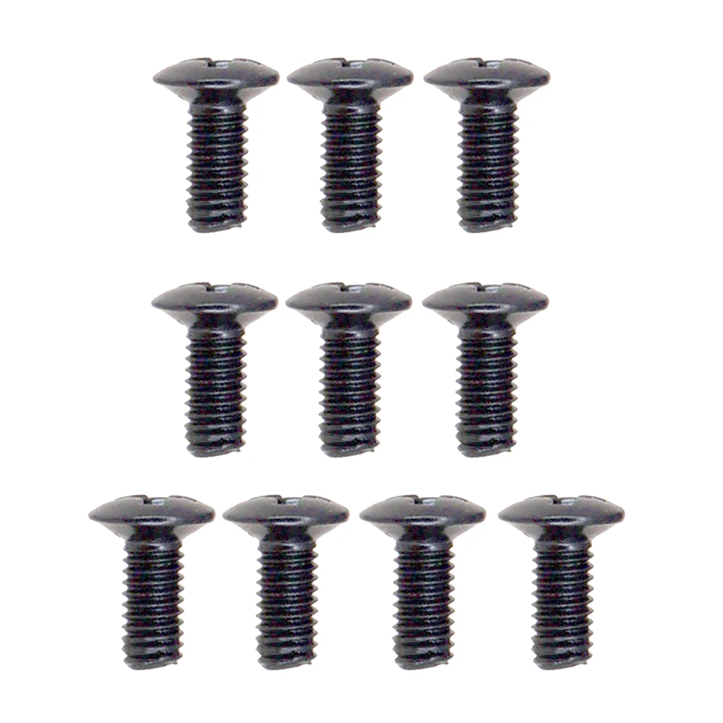 10 Pieces 3/5 Way Guitar Switch Mounting Screws Tuners Gear Screws for Strat Guitar Switch Replacement Parts