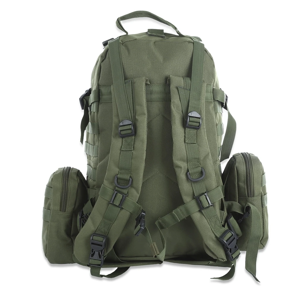 Mochila Tática Militar Molle ao ar livre, Bolsa de Esportes, Impermeável, Camping, Caminhadas, Viagem, Hot Outlife, 50L