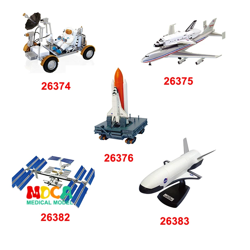 1Pcs 4D MASTER Educational Intelligence Assembling Aircraft Space Model Teaching DIY Popular Science Appliances